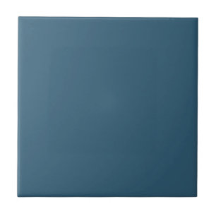 Azulejo De Cerámica Mosaico azul de acero sólido