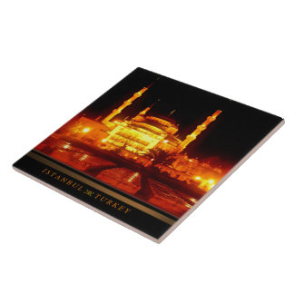 Azulejo De Cerámica Mosaico cerámico de las noches de Estambul (Turquí
