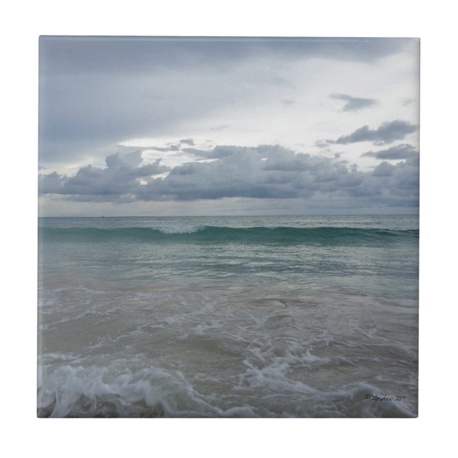 Azulejo De Cerámica Mosaico cerámico - Playa (Frente)