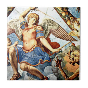 Azulejo De Cerámica Mosaico cerámico St Michael el Archangel 22