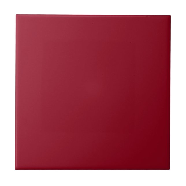 Azulejo De Cerámica Mosaico con fondo rojo oscuro de Borgoña (Frente)