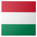 Azulejo De Cerámica Mosaico de bandera húngara<br><div class="desc">Eleva tu decoración con una hermosa baldosa hecha con la bandera de Hungría. Este mosaico decorativo es más que una simple decoración casera; es un tributo al patrimonio cultural de Hungría y al orgullo nacional. El diseño audaz exhibe de manera prominente la bandera húngara, lo que hace que sea una...</div>