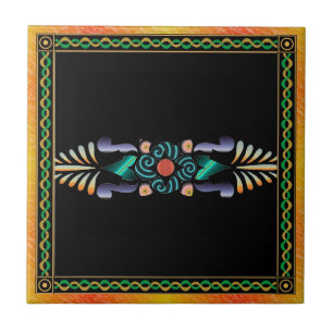 Azulejo De Cerámica Mosaico floral