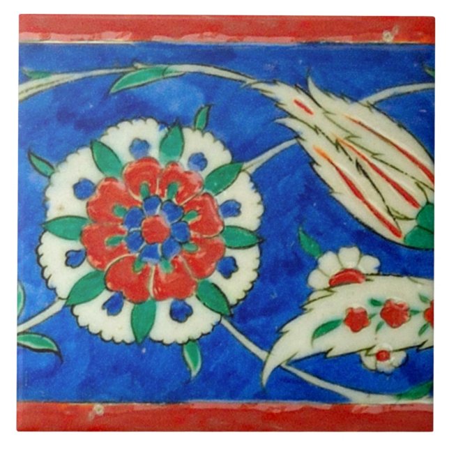 Azulejo De Cerámica mosaico iznik (Frente)