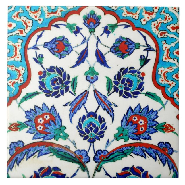 Azulejo De Cerámica mosaico iznik (Frente)