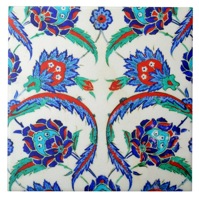 Azulejo De Cerámica mosaico iznik (Frente)