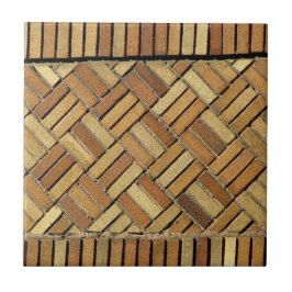 Azulejo De Cerámica Mosaico - Muro de ladrillo