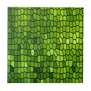 Azulejo De Cerámica Mosaico verde