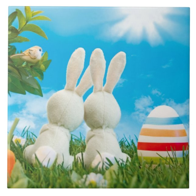 Azulejo De Cerámica Mosaicos de Pascua Tile Cerámico (Frente)