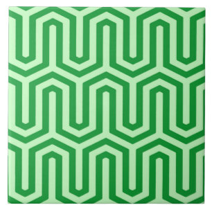 Azulejo De Cerámica Motif egipcio Deco - verde jade