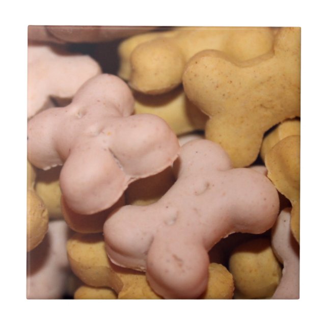 Azulejo De Cerámica Muchos trajes de perro, bigotes, huesos (Frente)