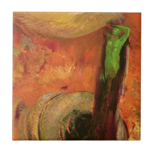 Azulejo De Cerámica Muerte verde