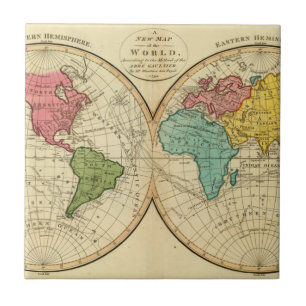 Azulejo De Cerámica Mundo 3