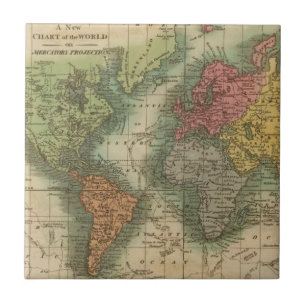 Azulejo De Cerámica Mundo 4