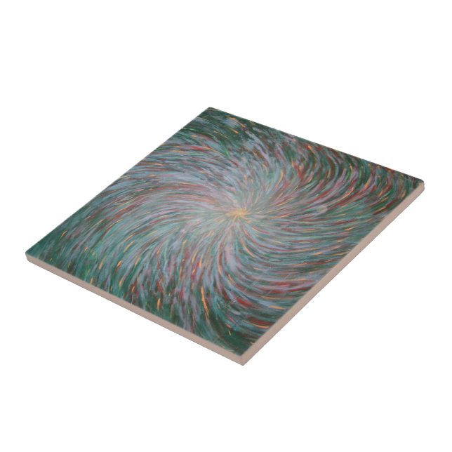 Azulejo De Cerámica mural del vórtice (Lado)