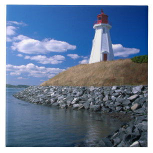 Azulejo De Cerámica NA, Canadá, Nueva Brunswick, Isla Campobello.5