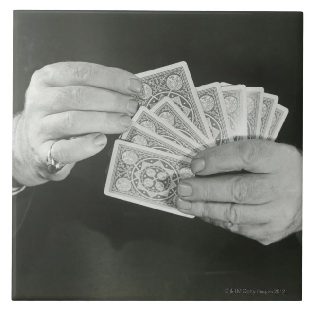 Azulejo De Cerámica Naipes (Frente)