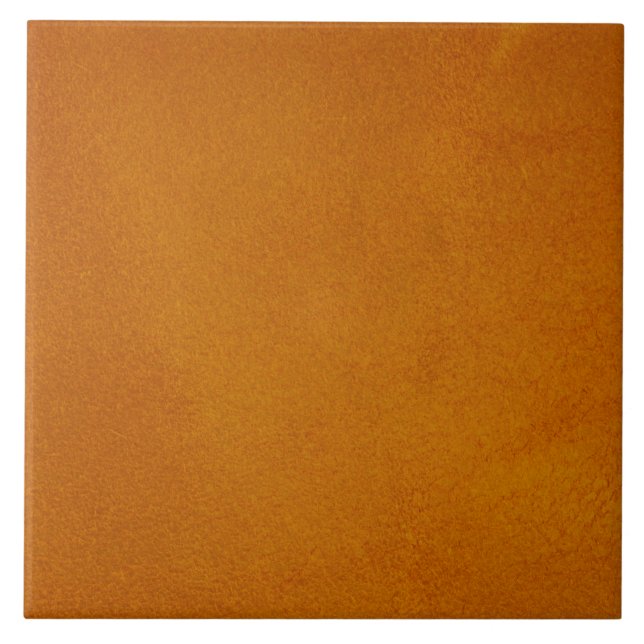 Azulejo De Cerámica Naranja quemado texturizado (Frente)