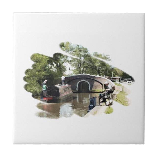 AZULEJO DE CERÁMICA NARROWBOATS (Frente)