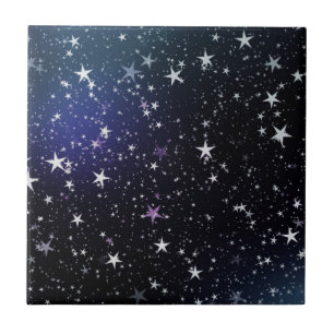 Azulejo De Cerámica Naturaleza de Star Gazer Cielo Espacio de paz Dest