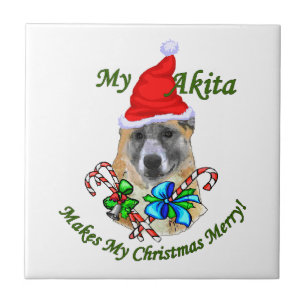 Azulejo De Cerámica Navidades Akita