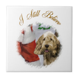 Azulejo De Cerámica Navidades de Otterhound