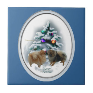 Azulejo De Cerámica Navidades de Pomerania