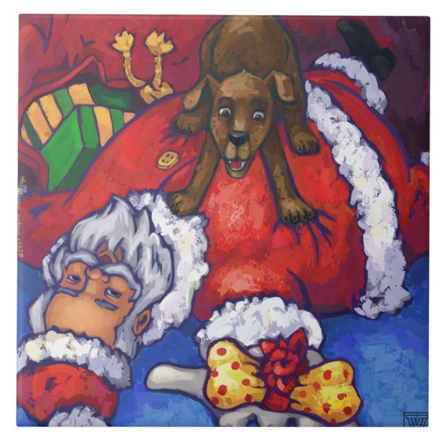 Azulejo De Cerámica Navidades Wish (Frente)