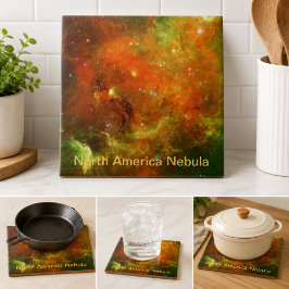 Azulejo De Cerámica Nebulosa de América del Norte