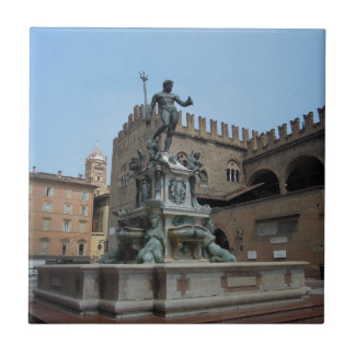 Azulejo De Cerámica Neptuno en Bolonia