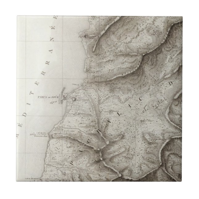 Azulejo De Cerámica Neumático, Sidon, Israel (Frente)