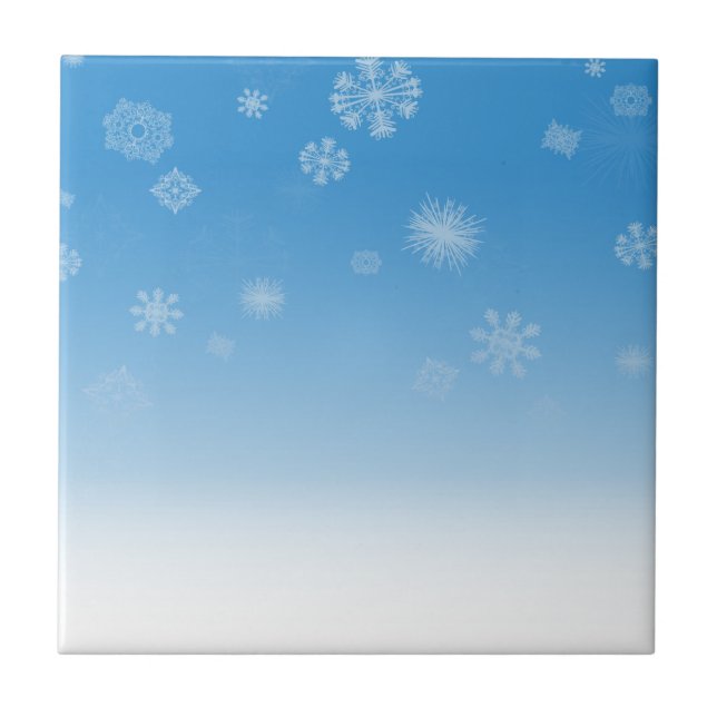 Azulejo De Cerámica Nevadas (Frente)