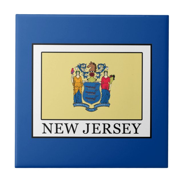 Azulejo De Cerámica New Jersey (Frente)