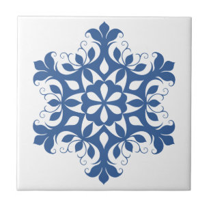 Azulejo De Cerámica Nieve azul