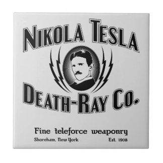 Azulejo De Cerámica Nikola Tesla Death-Ray Co.