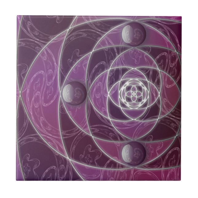 Azulejo De Cerámica Nitila decorativa nautilina (Frente)