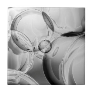 Azulejo De Cerámica Noir burbujas