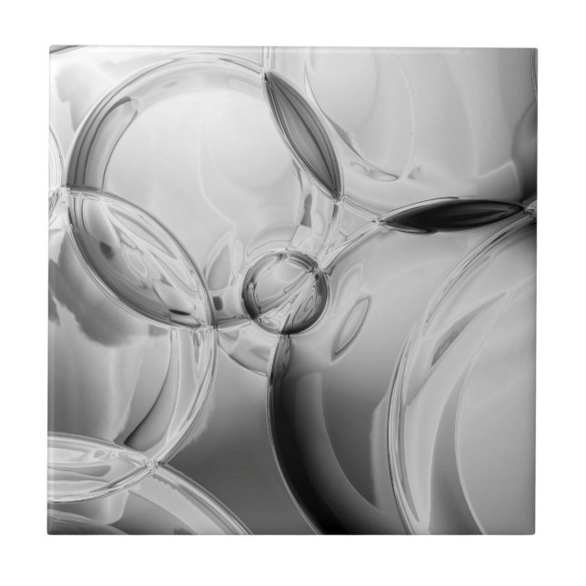 Azulejo De Cerámica Noir burbujas (Frente)