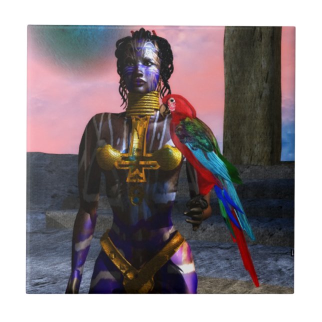 AZULEJO DE CERÁMICA NORA CYBER WARRIOR (Frente)
