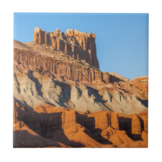 Azulejo De Cerámica Norteamérica, Estados Unidos, Utah, Torrey, Capito (Frente)