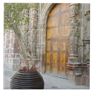 Azulejo De Cerámica Norteamérica, México, estado de Guanajuato, San 