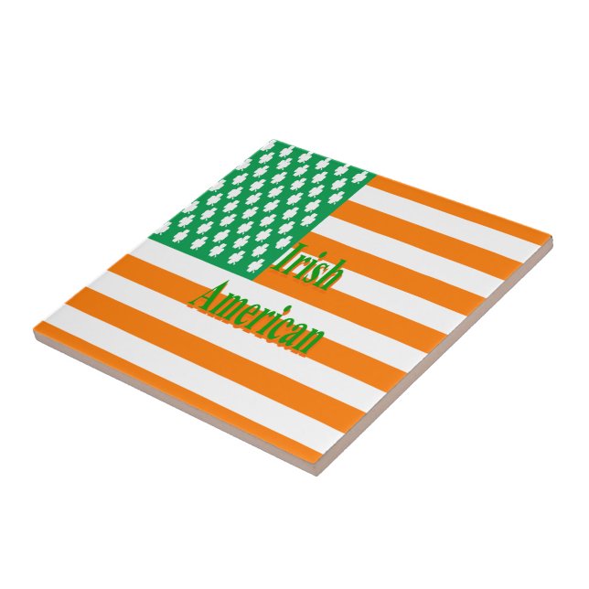 Azulejo De Cerámica Norteamericano de Irlanda (Lado)