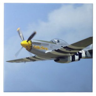 Azulejo De Cerámica North American P-51D Mustang, Little Horse