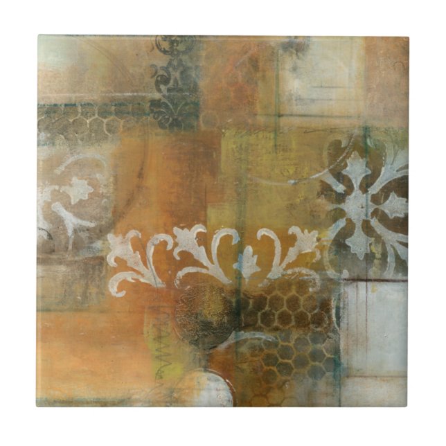 Azulejo De Cerámica Nota moderna II (Frente)