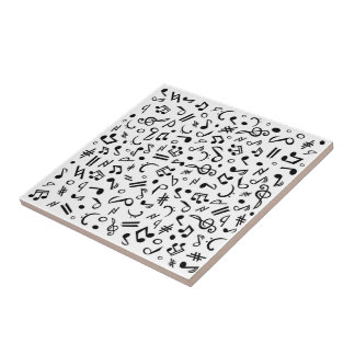 Azulejo De Cerámica notas de música