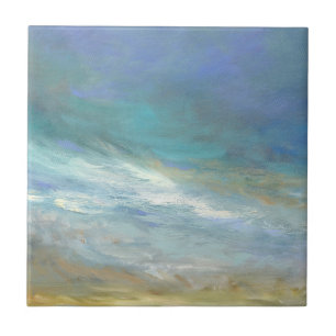 Azulejo De Cerámica Nubes costeras