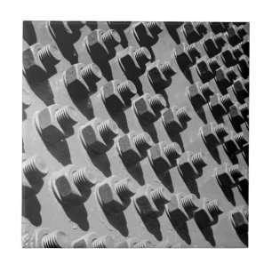 Azulejo De Cerámica Nueces del puente - y - pernos