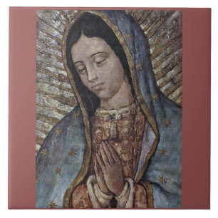 AZULEJO DE CERÁMICA NUESTRA SEÑORA OF GUADALUPE