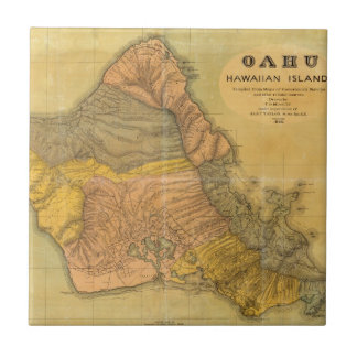 Azulejo De Cerámica Oahu, islas hawaianas