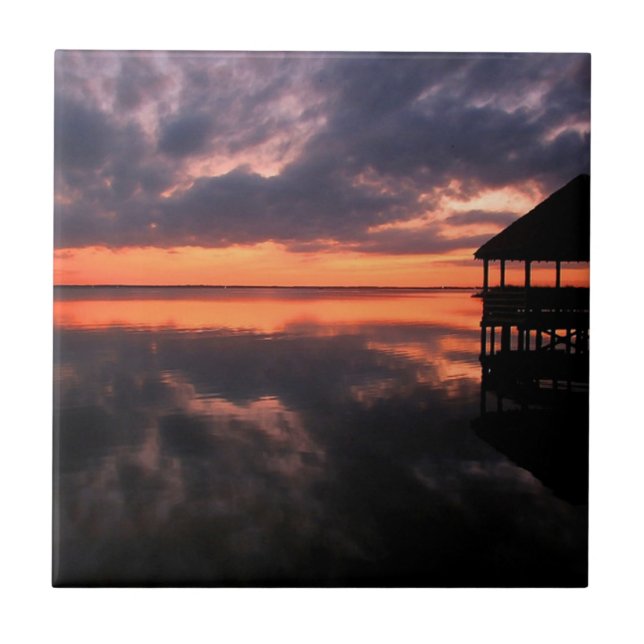 Azulejo De Cerámica OBX Sunset (Frente)